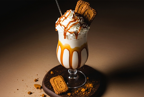 Lotus Ice Cream Shake