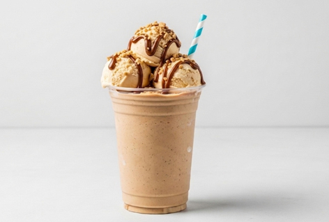 Peanut Butter Ice Cream Shake